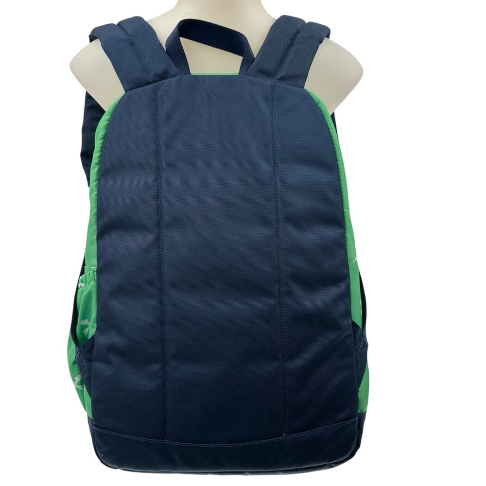 Vineyard Vines Martha’s Vineyard Fishbones Green Blue Backpack - Picture 2 of 13